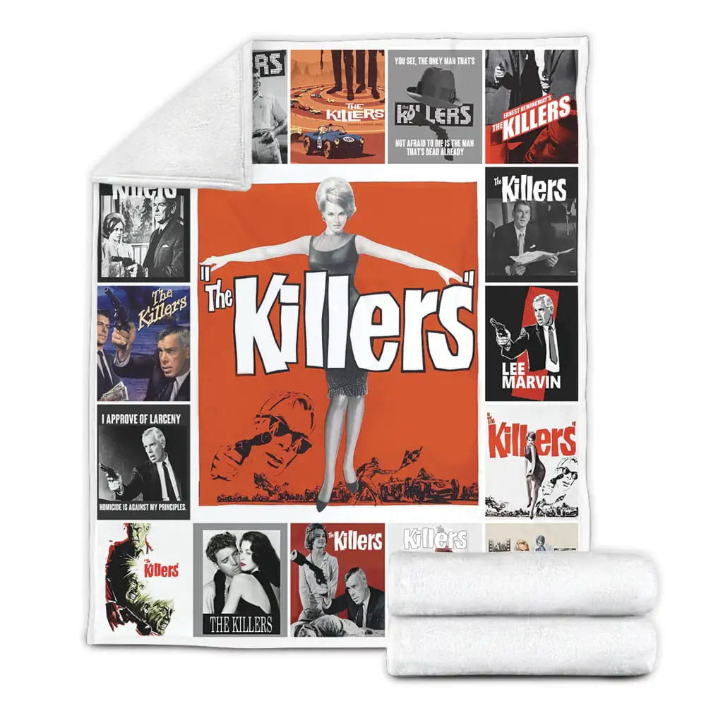 The Killers Fever Fleece Blanket Gift For Mothers Day Fathers Day
