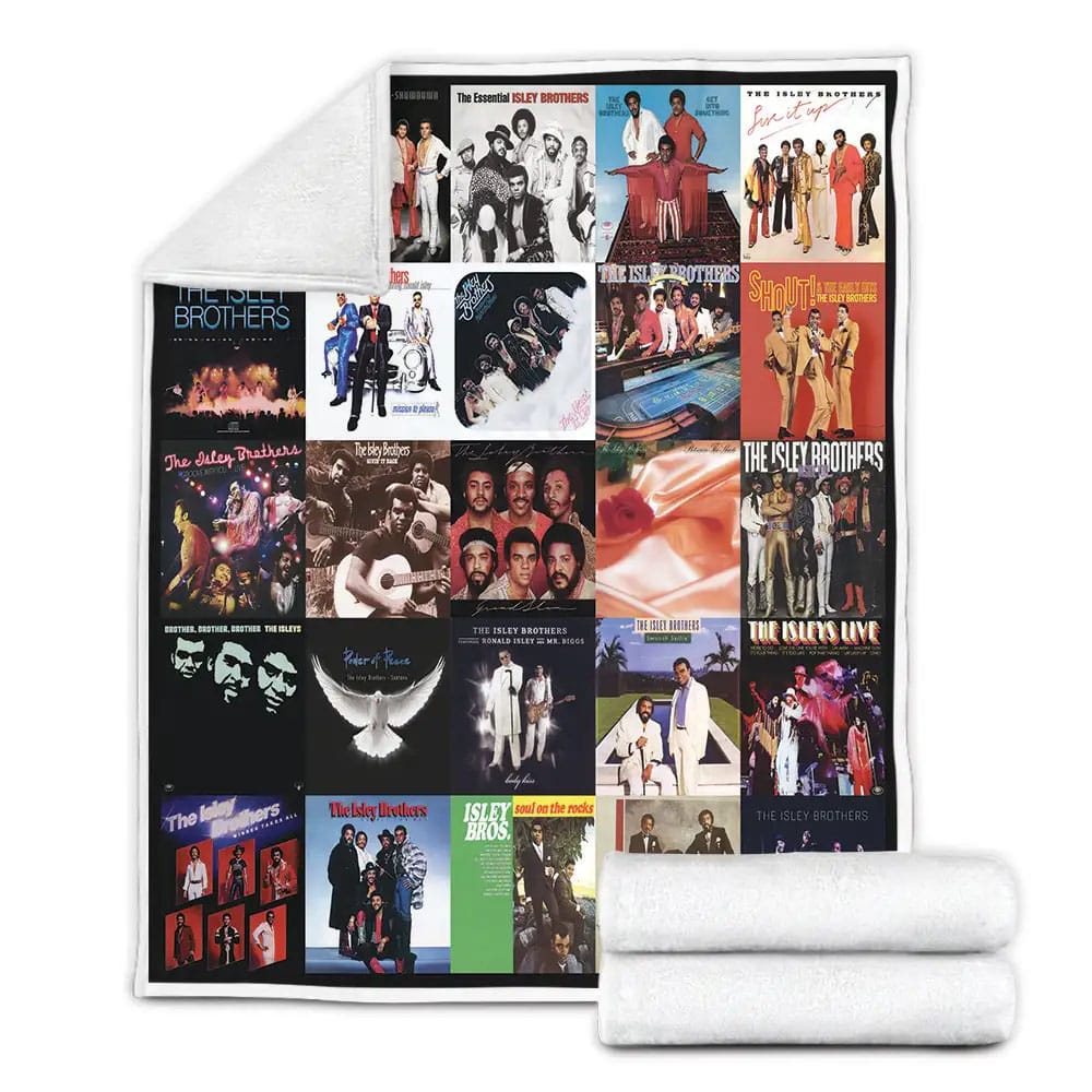 The Isley Brothers Fleece Blanket Gift For Wife Husband Besties