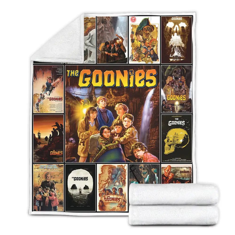 The Gooniess Fleece Blanket Gift For Birthday Halloween Christmas