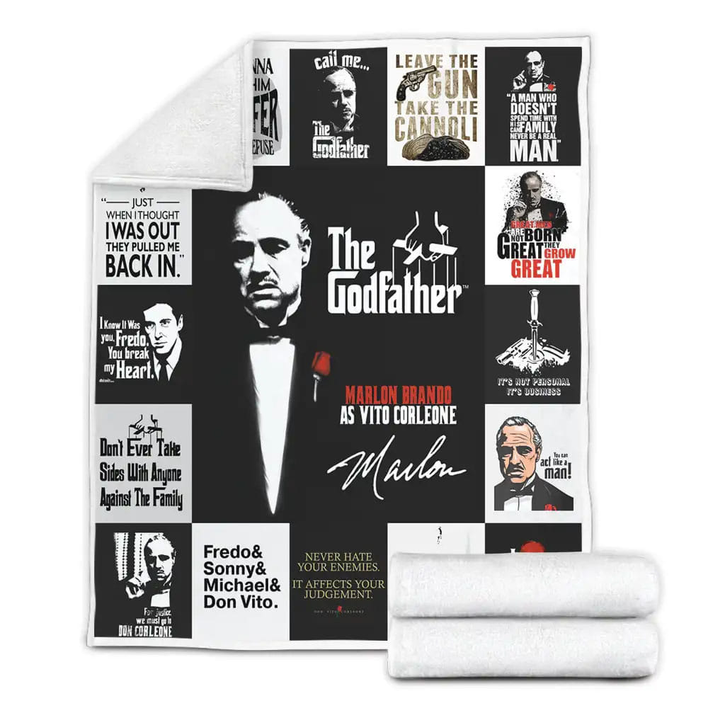 The Godfather Fleece Blanket Perfect 