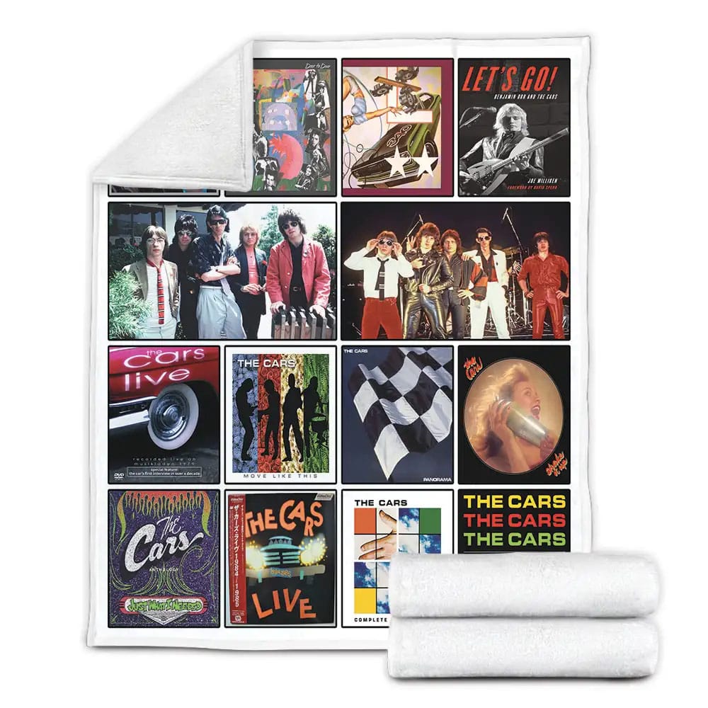 The Cars 3 Album Covers Fleece Blanket Gift For Mothers Day Fathers Day