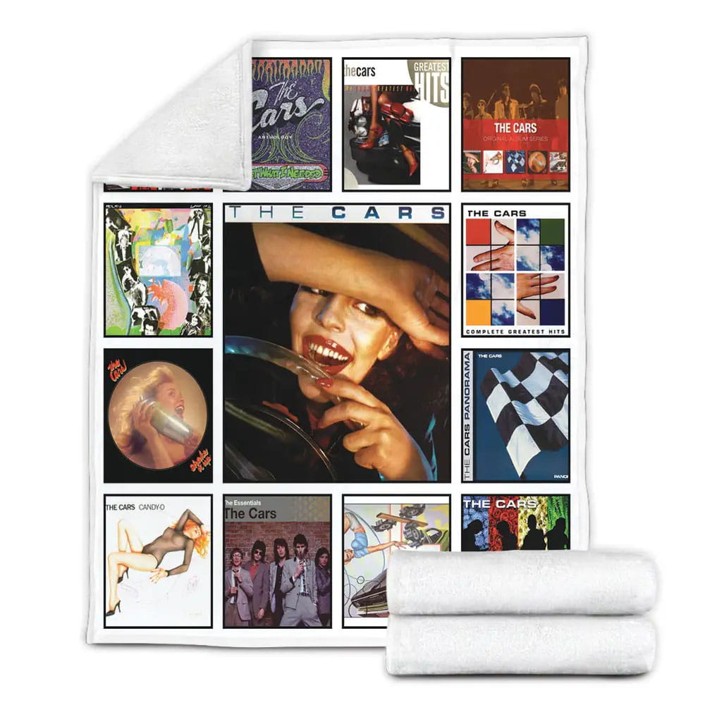 The Cars Albums Fleece Blanket Gift For Wife Husband Besties