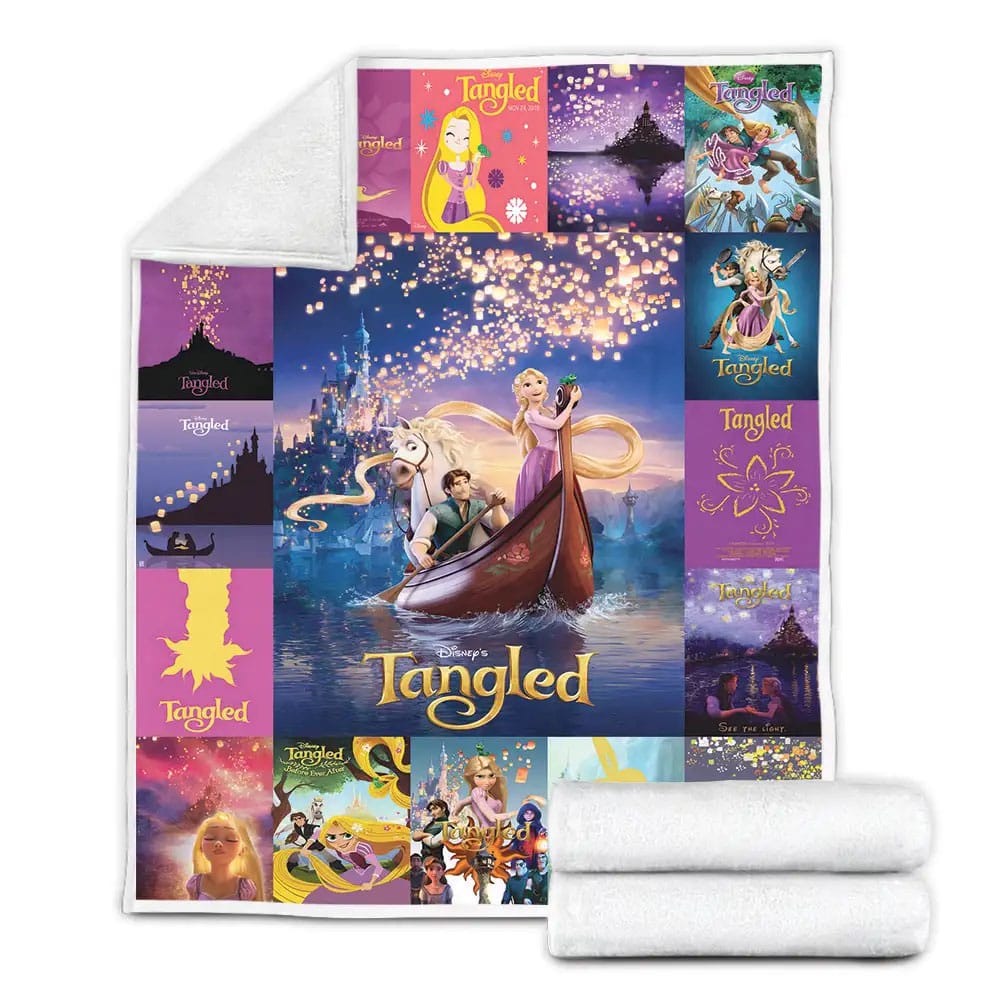 Tangled Fleece Blanket Perfect 