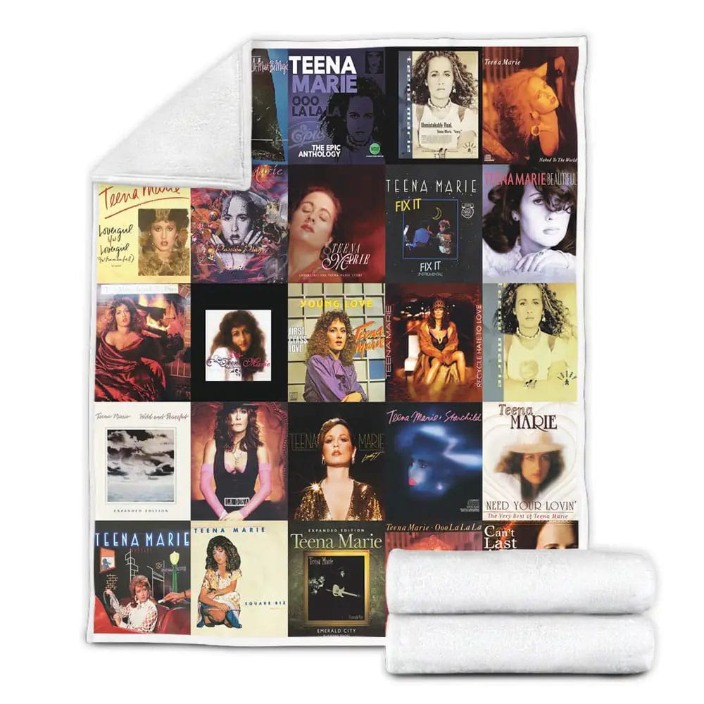 Teena Marie Fleece Blanket Perfect 