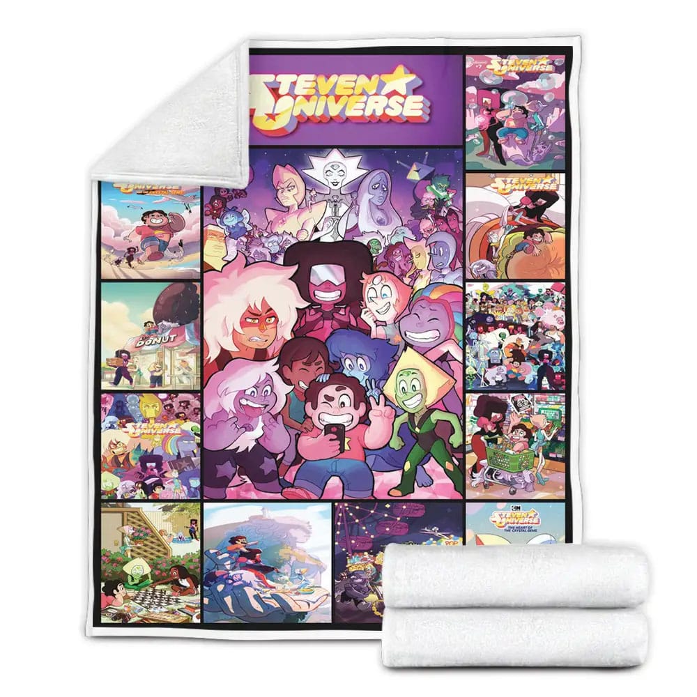Steven Universe Fleece Blanket Gift For Birthday Halloween Christmas