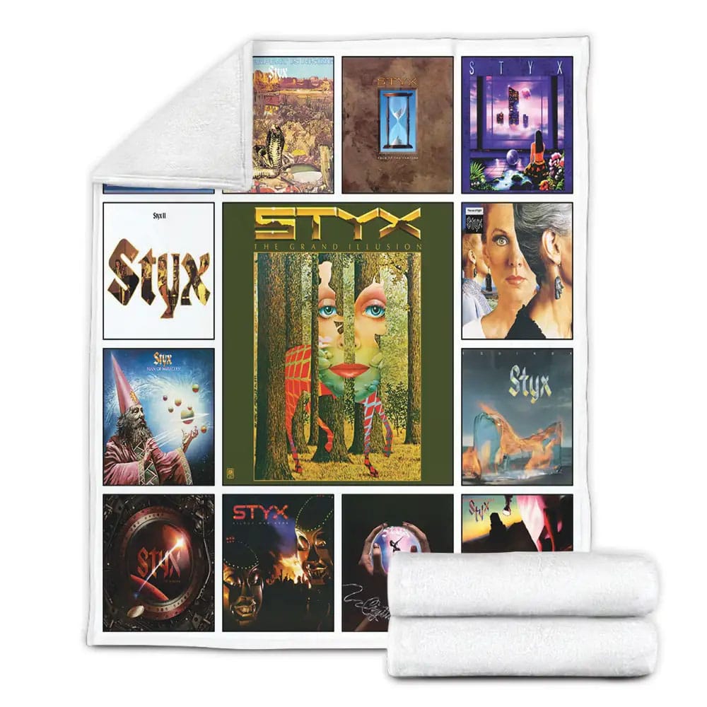 Styx Fleece Blanket Gift For Wife Husband Besties