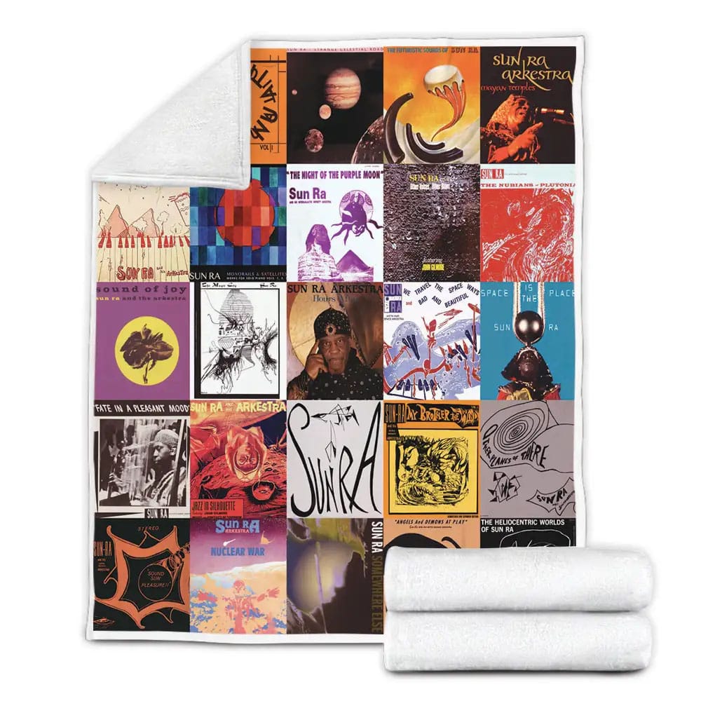 Sun Ra Fleece Blanket Gift For Mothers Day Fathers Day