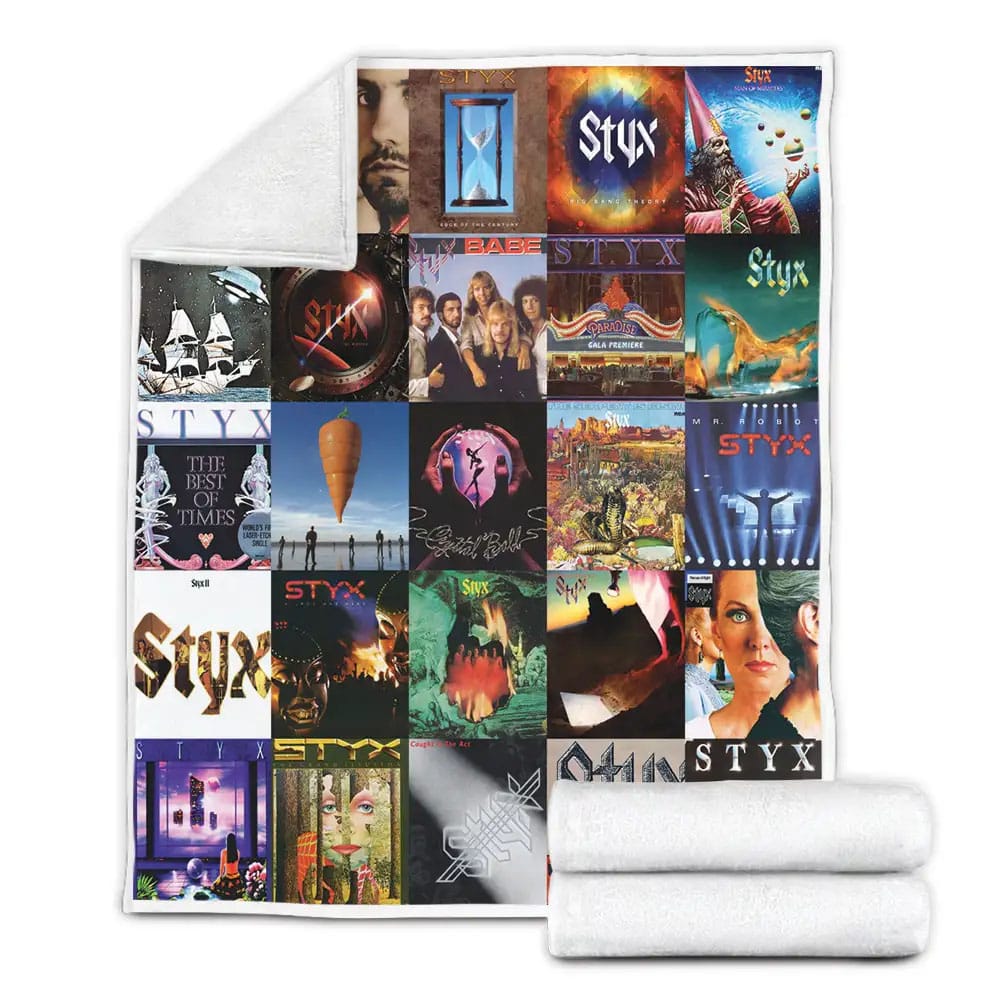 Styx Band Albums Fleece Blanket Perfect 