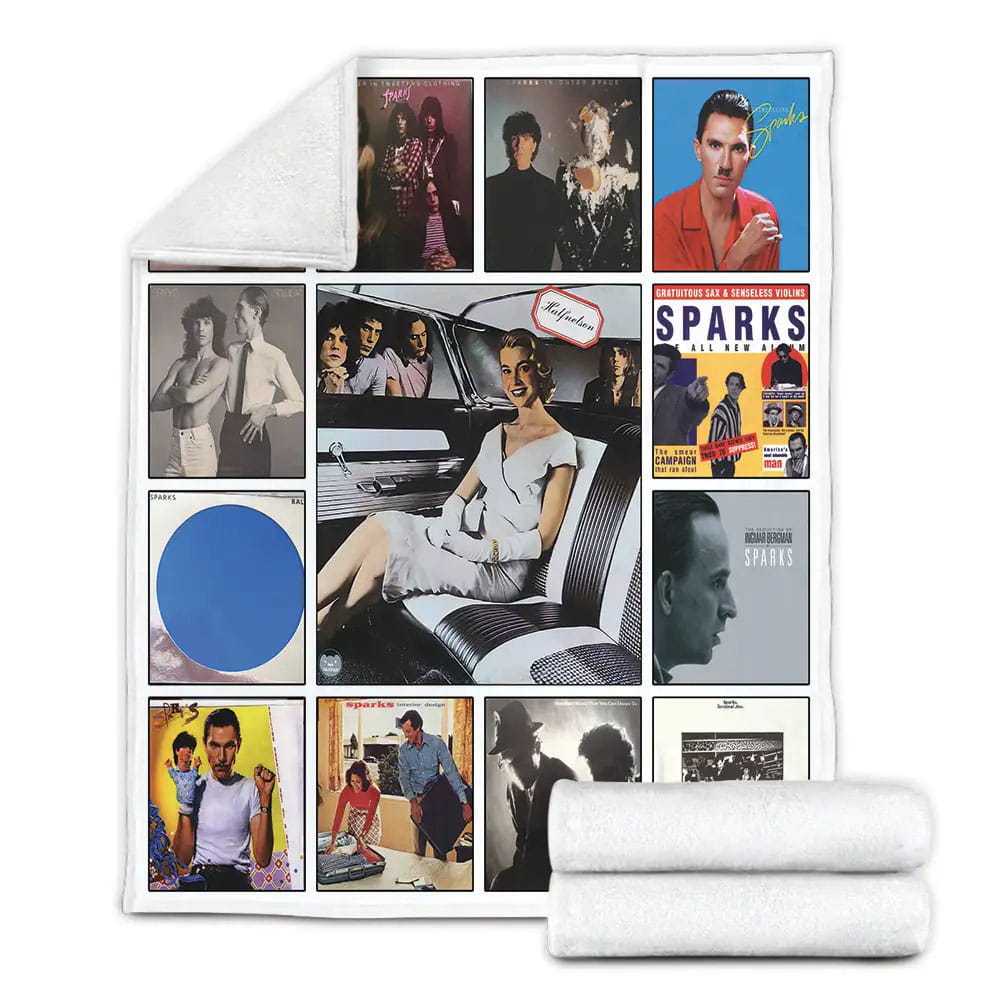 Sparks Best Albums Fleece Blanket Gift For Wife Husband Besties
