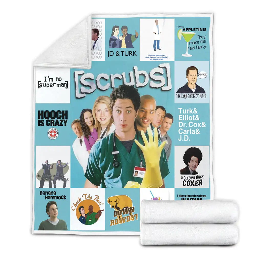 Scrubs Fleece Blanket Perfect 