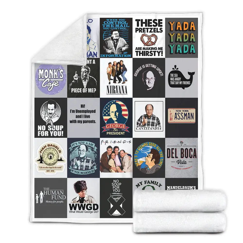 Seinfeld Fleece Blanket Perfect 
