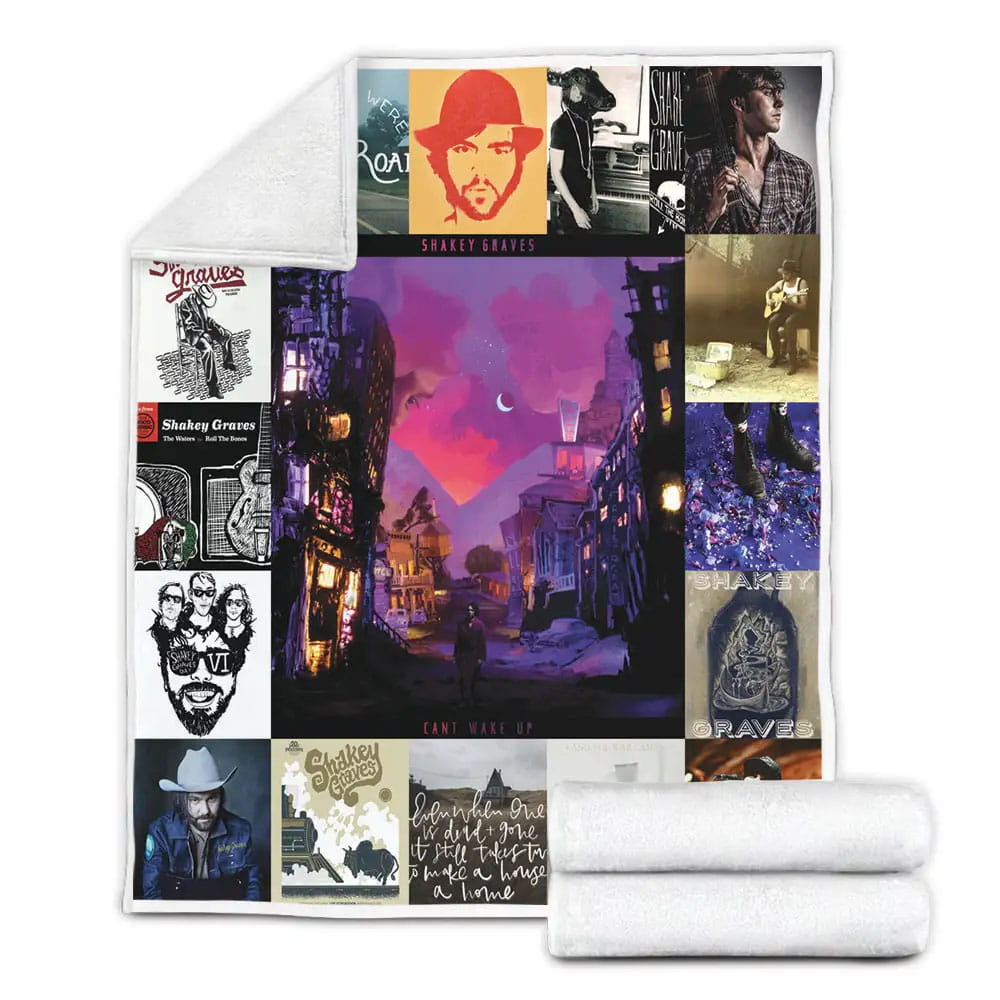 Shakey Graves Albums Fleece Blanket Perfect 