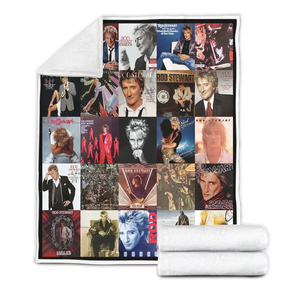 Rod Stewart Fleece Blanket Perfect 