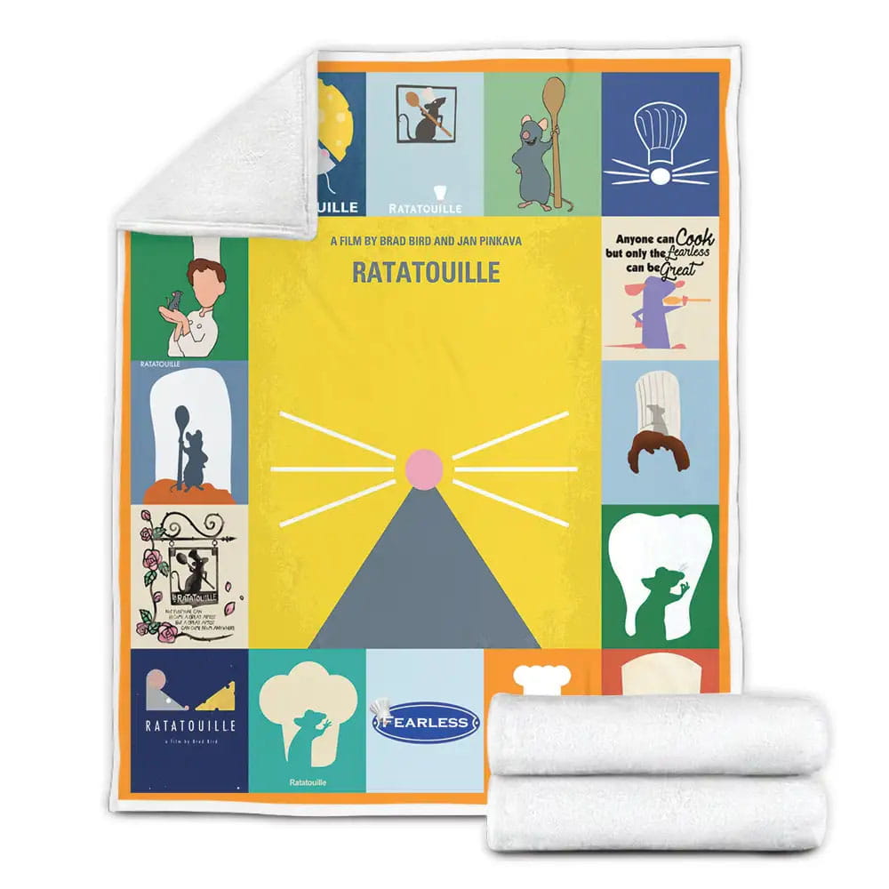 Ratatouille Fleece Blanket Perfect 