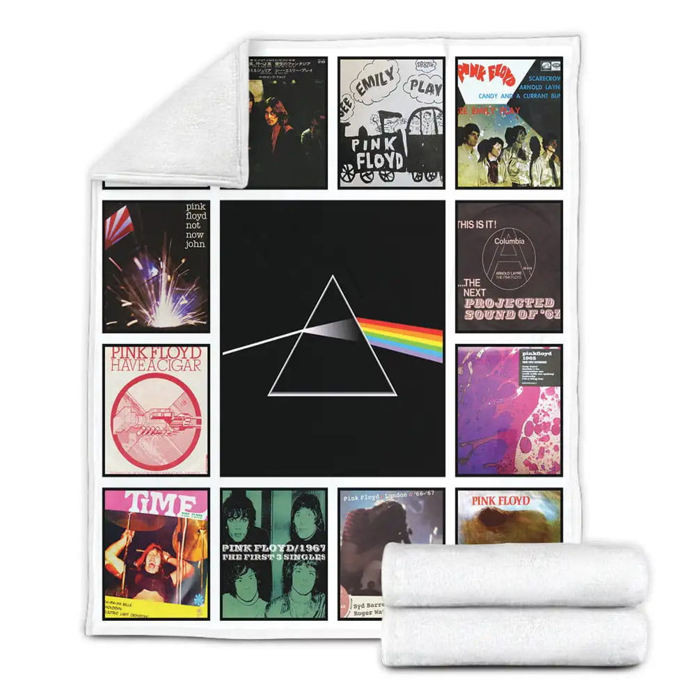 Pink Floyd Eps Fleece Blanket Gift For Birthday Halloween Christmas
