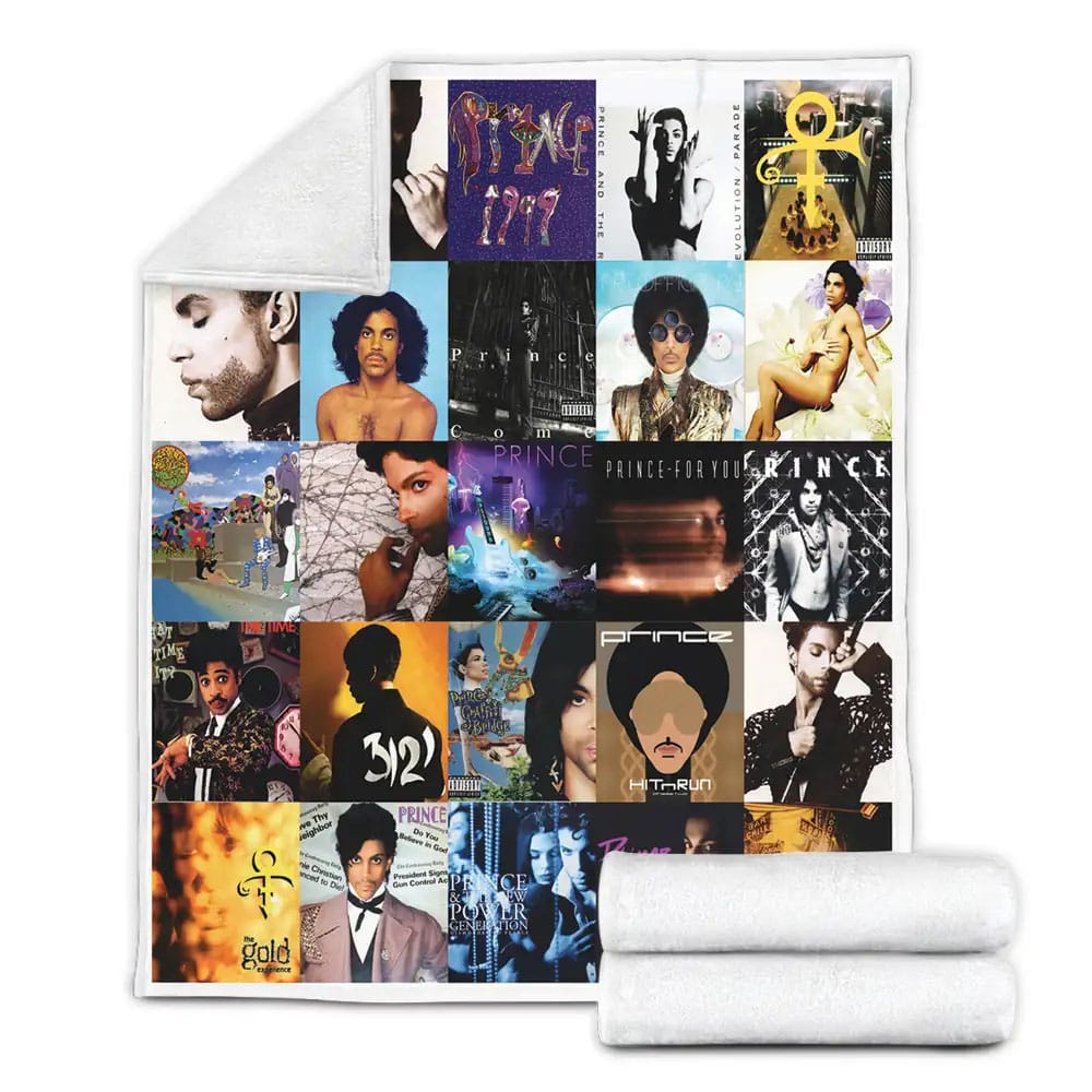 Prince Fleece Blanket Gift For Birthday Halloween Christmas
