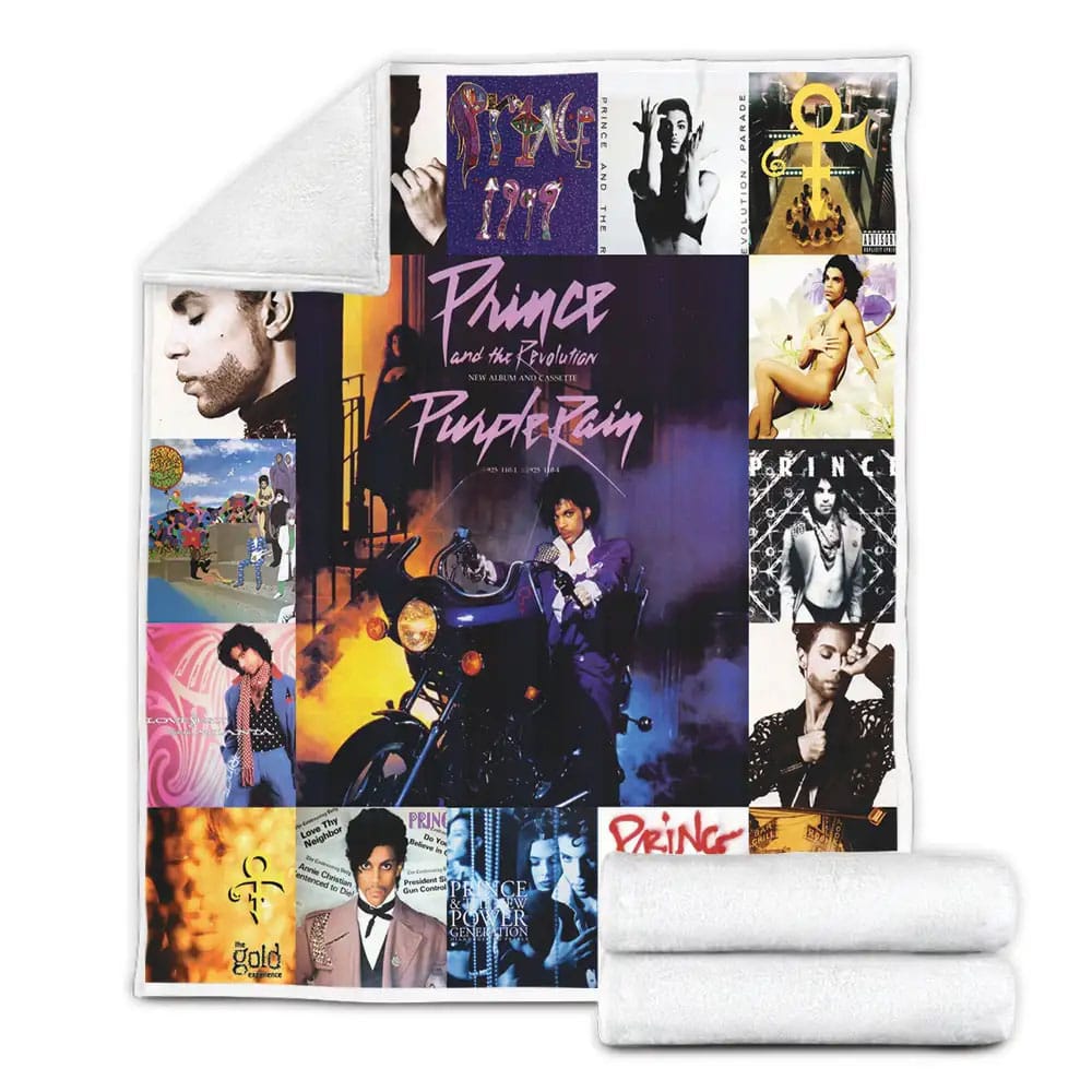 Prince Fleece Blanket Gift For Mothers Day Fathers Day