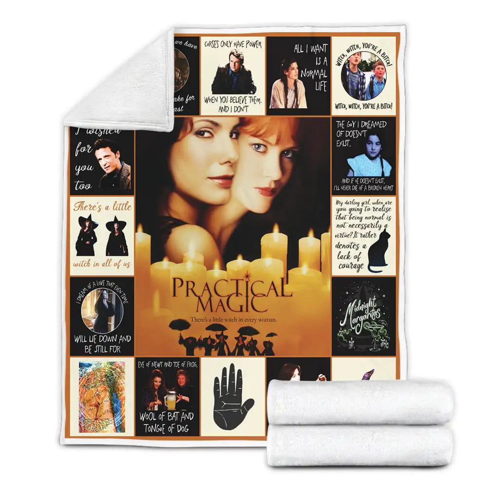 Practical Magic Fleece Blanket Perfect 
