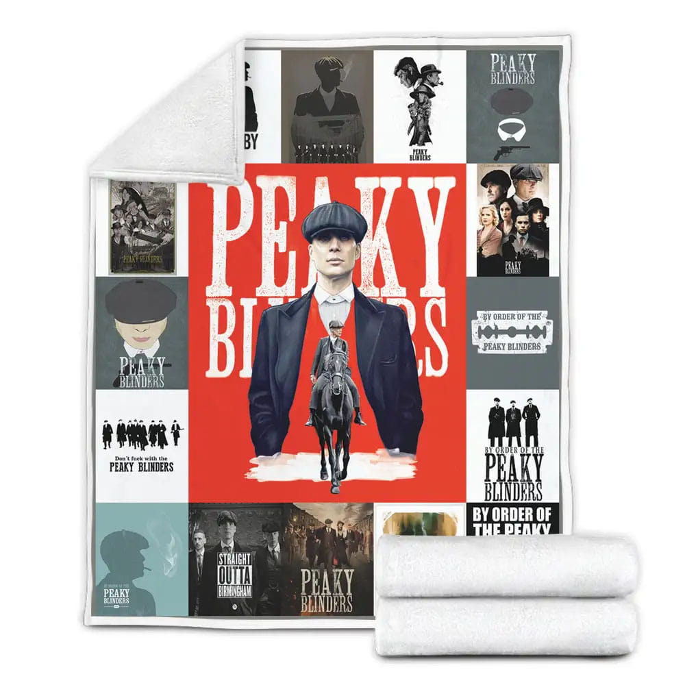 Peaky Blinders Fleece Blanket Gift For Mothers Day Fathers Day