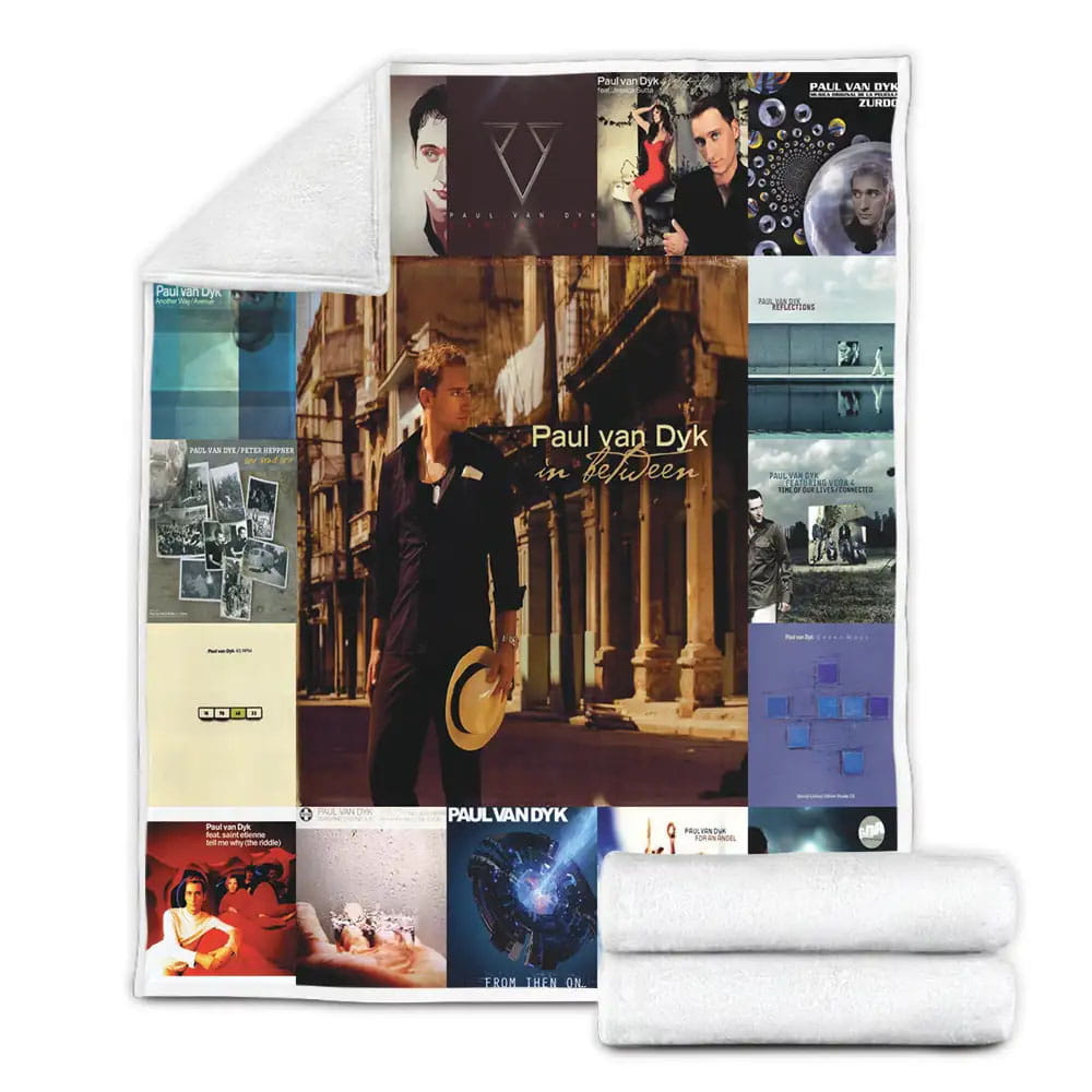 Paul Van Dyk Albums Fleece Blanket Gift For Birthday Halloween Christmas
