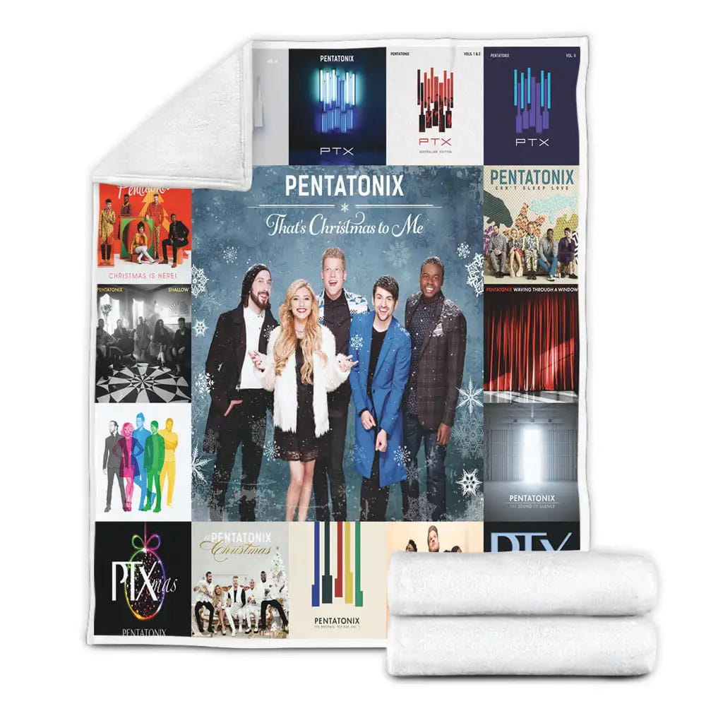 Pentatonix Fleece Blanket Gift For Birthday Halloween Christmas