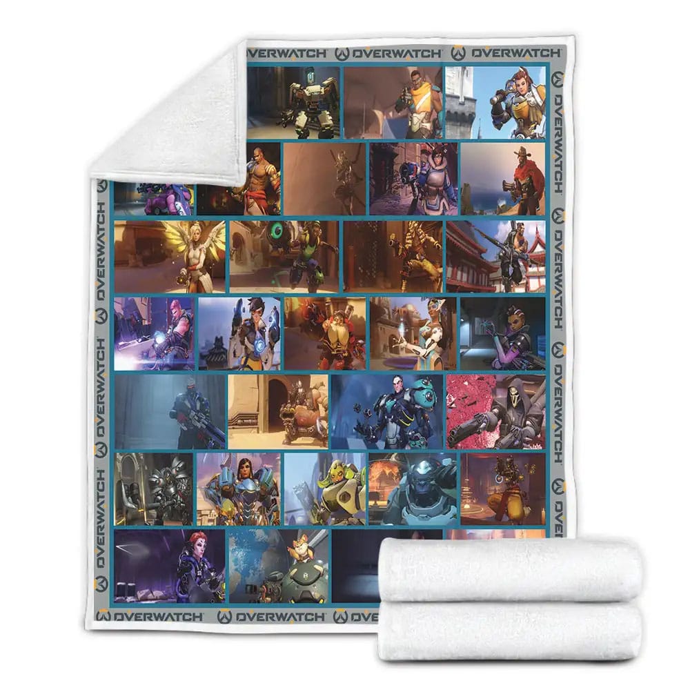 Overwatch Characters Fleece Blanket Perfect 
