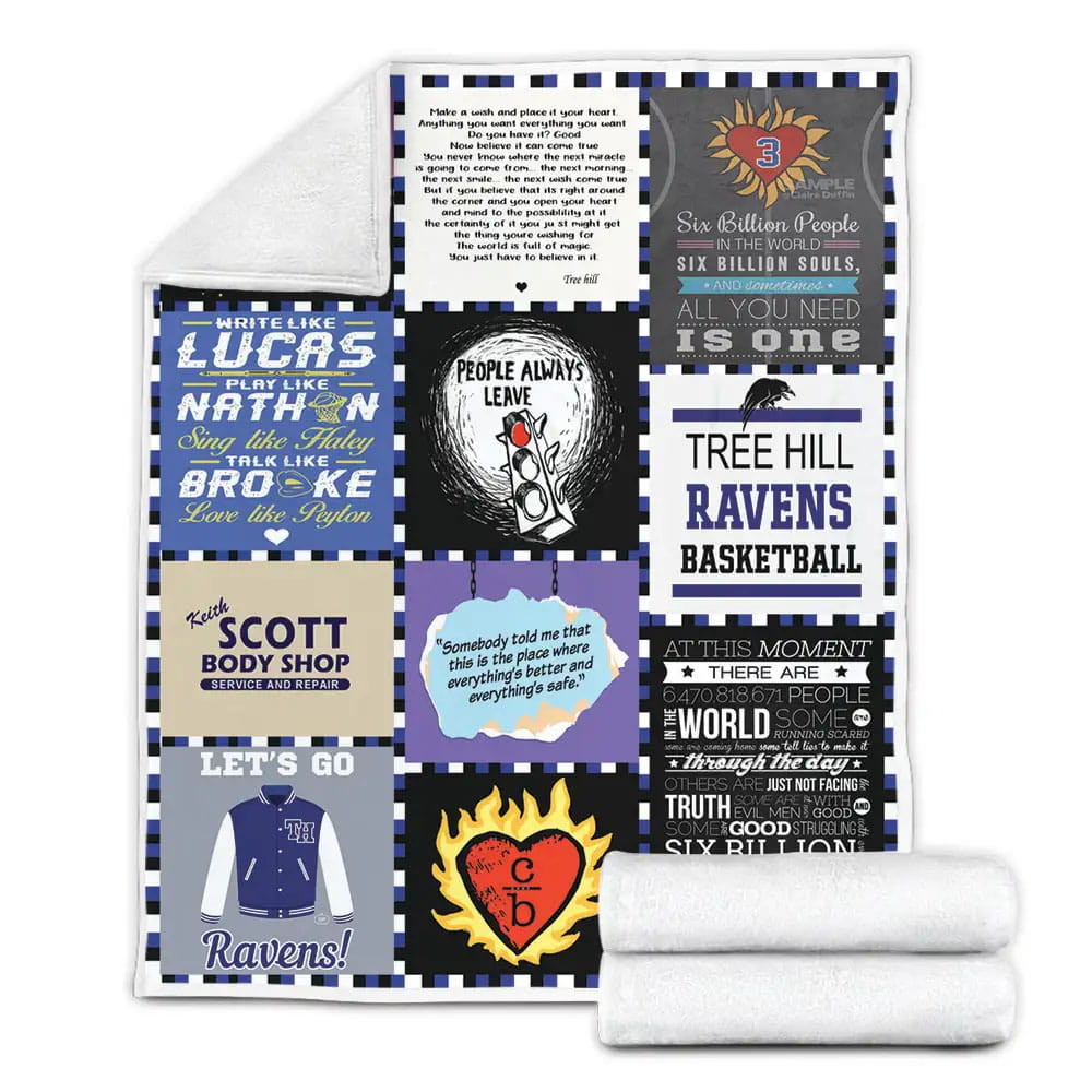 One Tree Hill Fleece Blanket Perfect 
