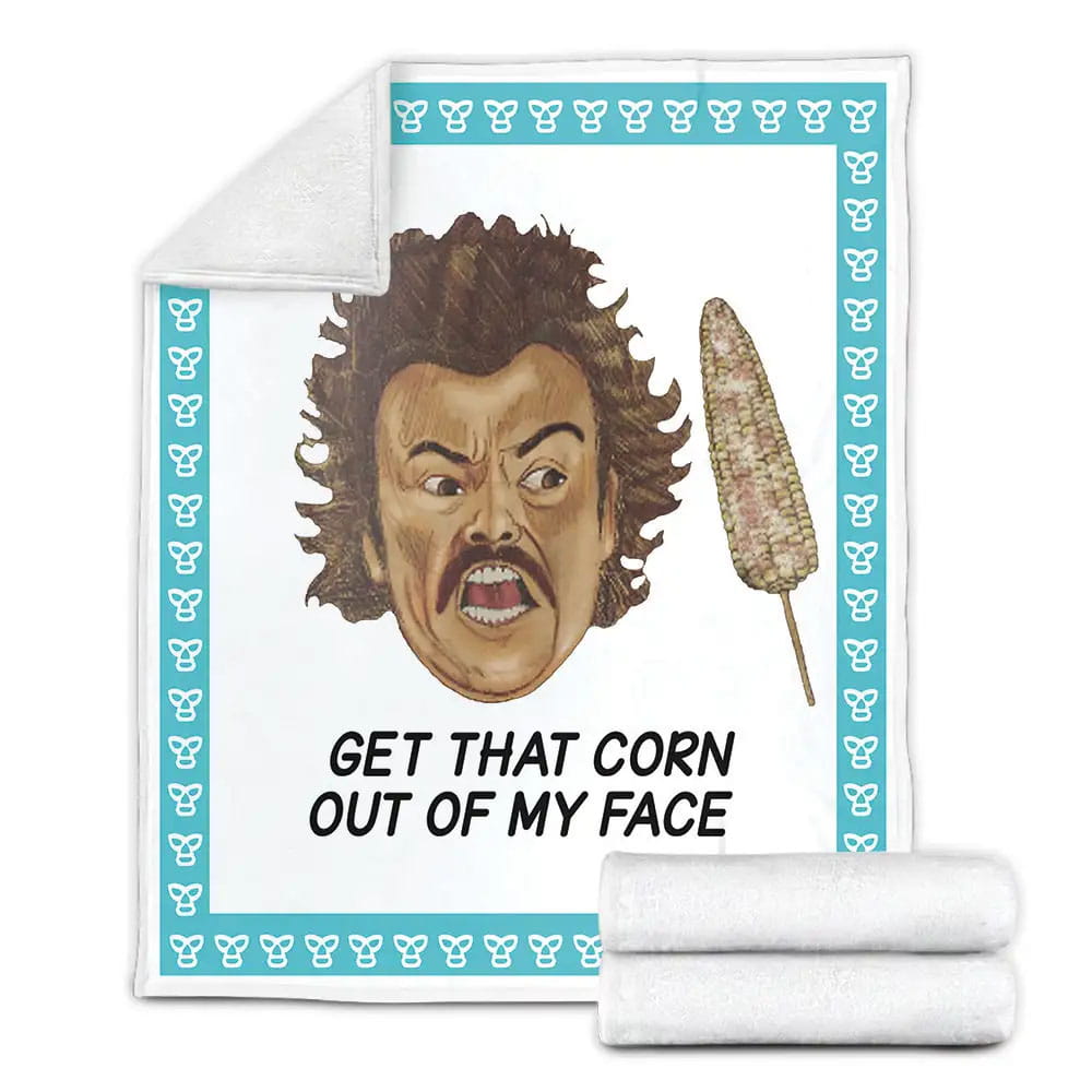 Nacho Libre Fleece Blanket Gift For Wife Husband Besties