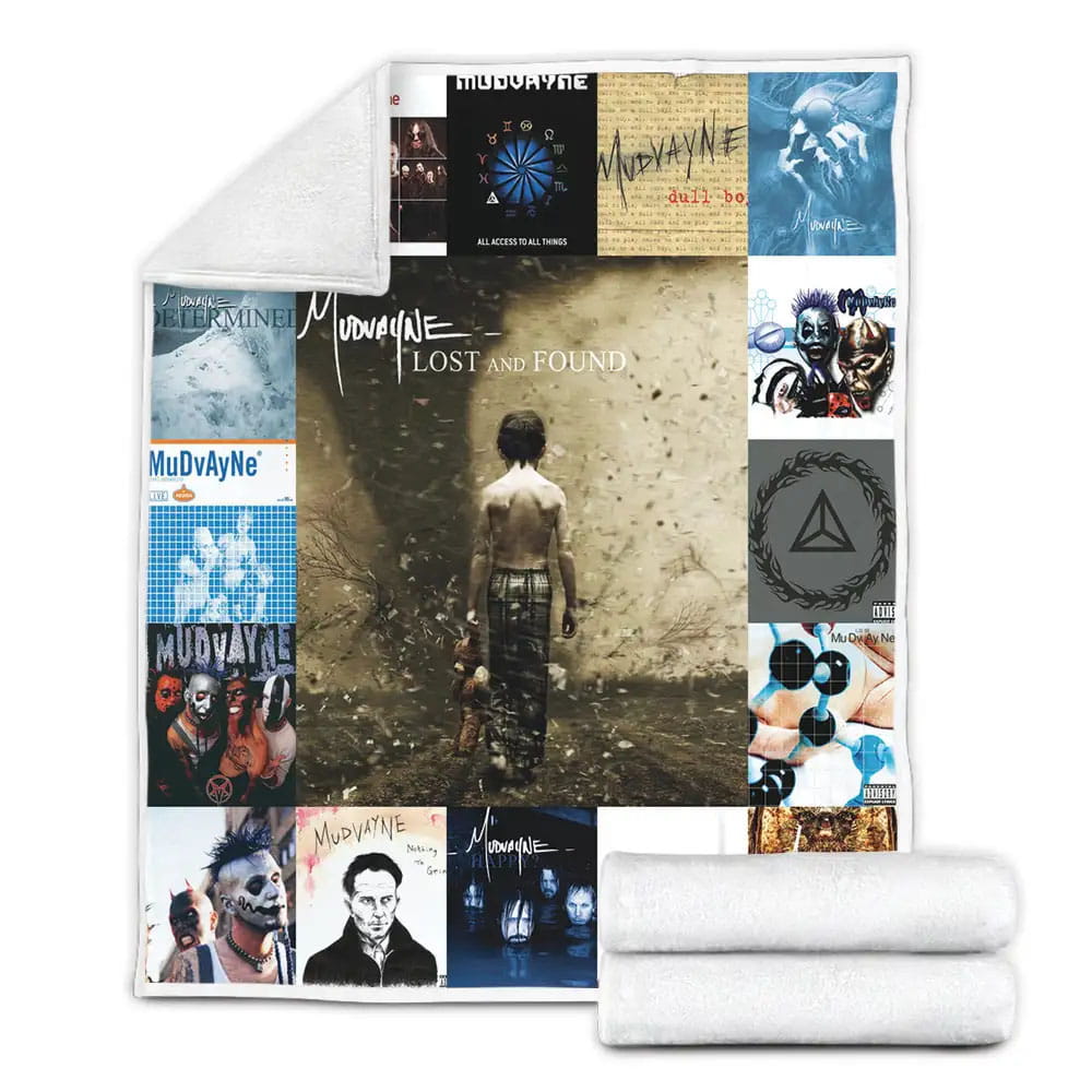 Mudvayne Albums Fleece Blanket Gift For Mothers Day Fathers Day