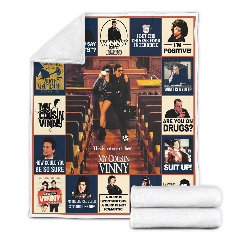 My Cousin Vinny Fleece Blanket Perfect 