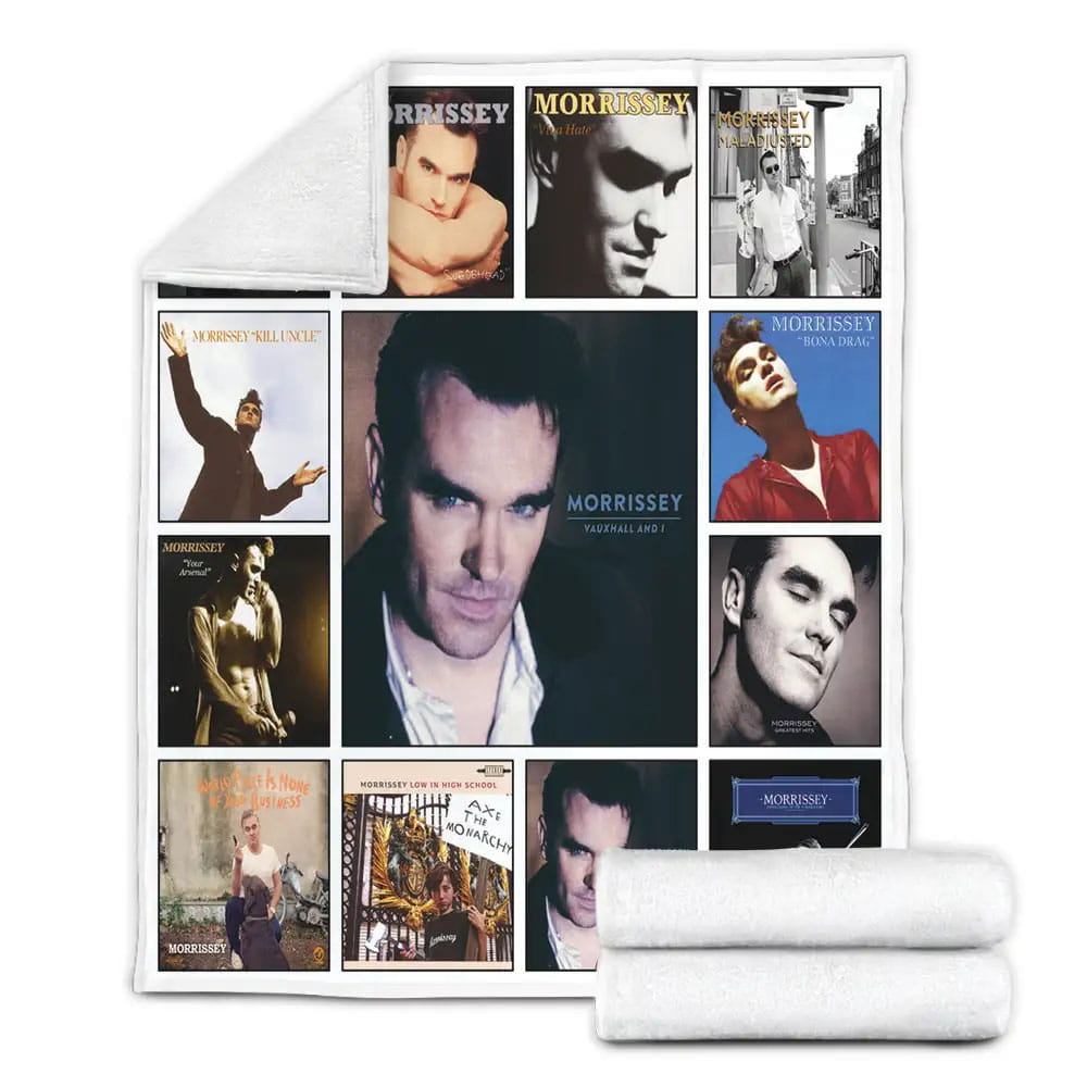 Morrissey Albums Fleece Blanket Perfect 