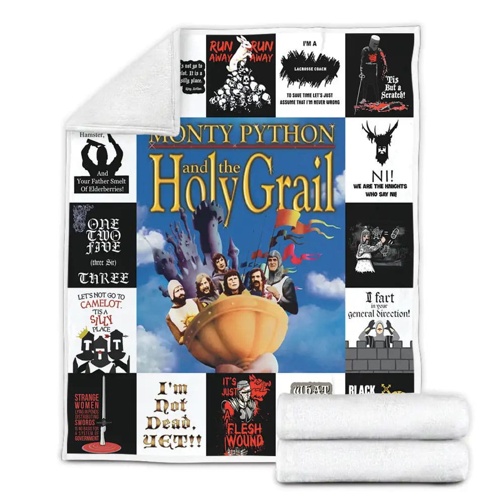Monty Python And The Holy Grail Fleece Blanket Perfect 