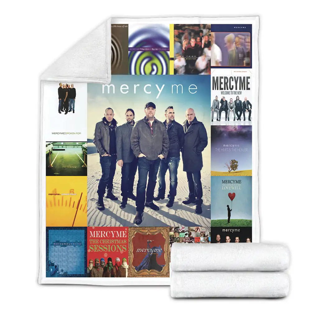 Mercyme Album Covers Fleece Blanket Gift For Birthday Halloween Christmas