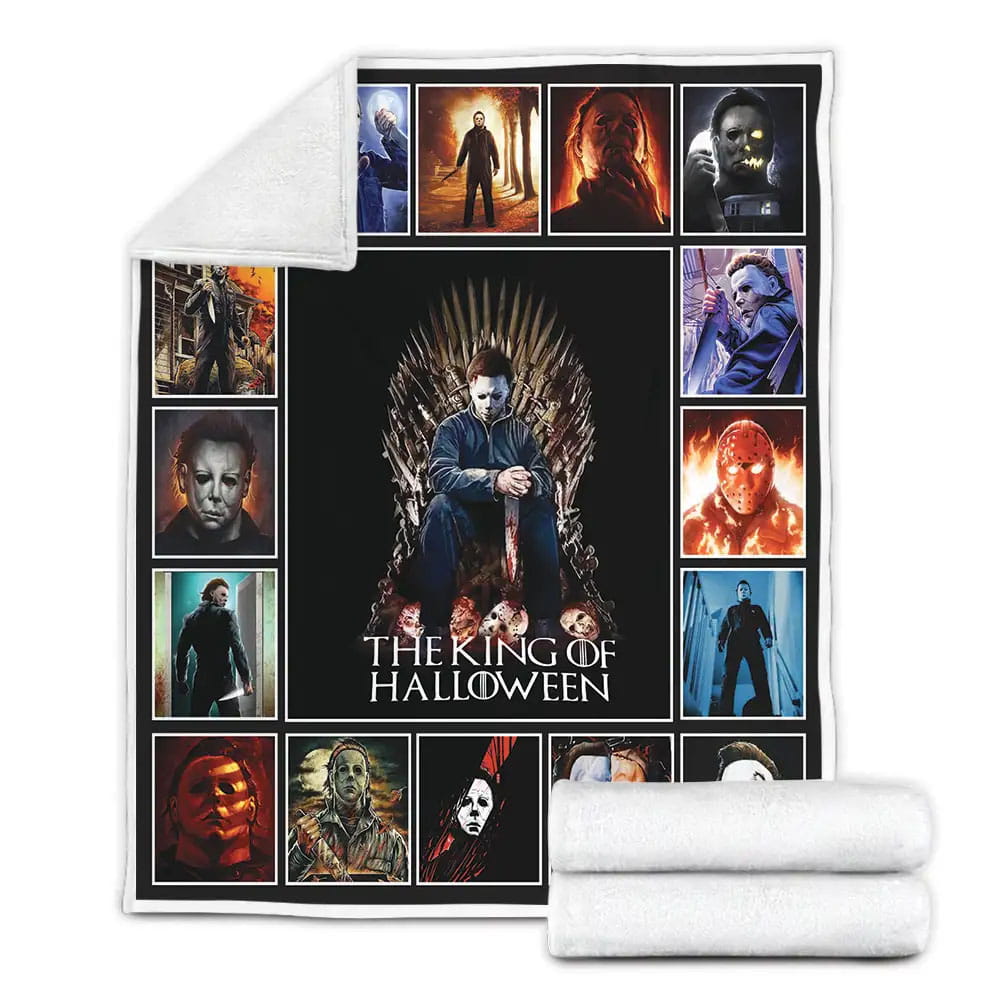 Michael Myers Halloween Movie Fleece Blanket Perfect 