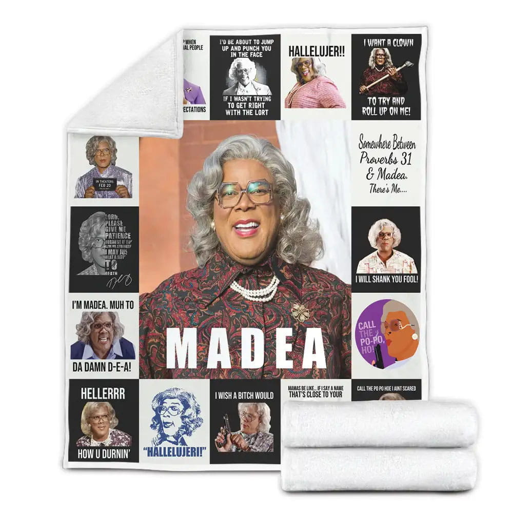 Madea Fleece Blanket Perfect 