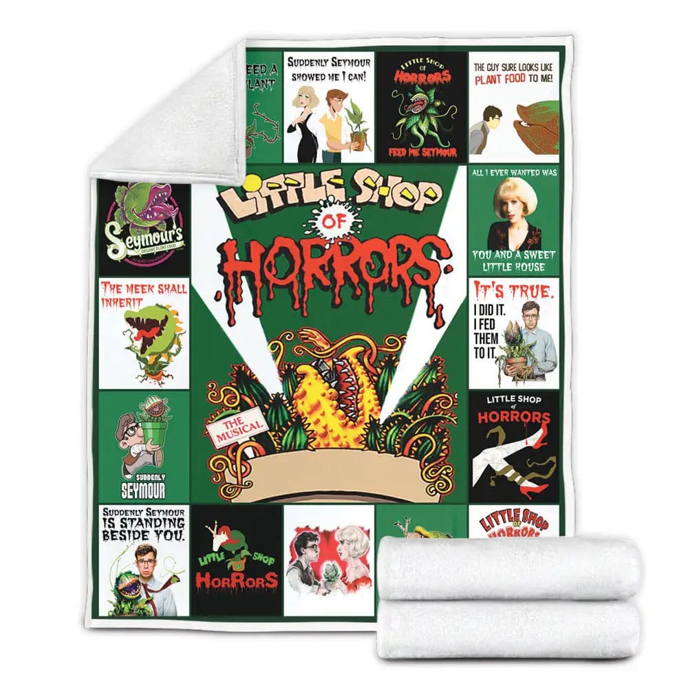 Little Shop Of Horrors Fleece Blanket Perfect 