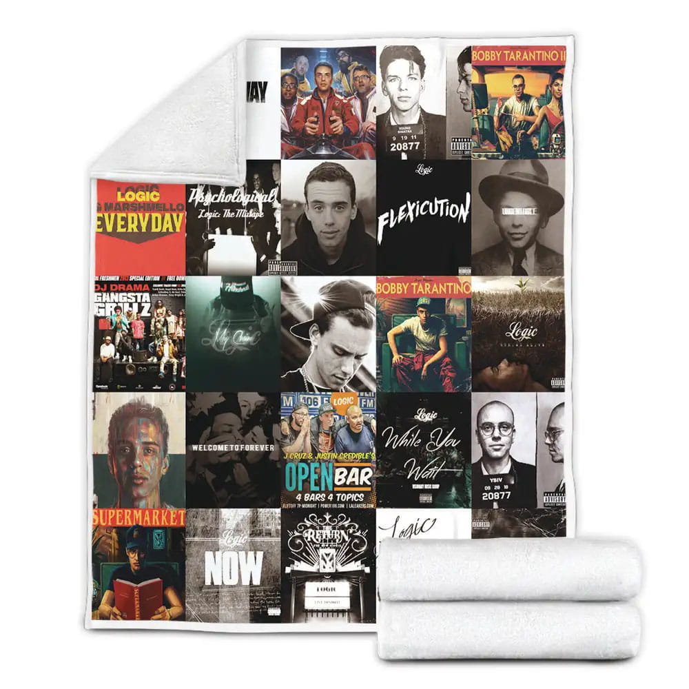 Logic Fleece Blanket Gift For Mothers Day Fathers Day