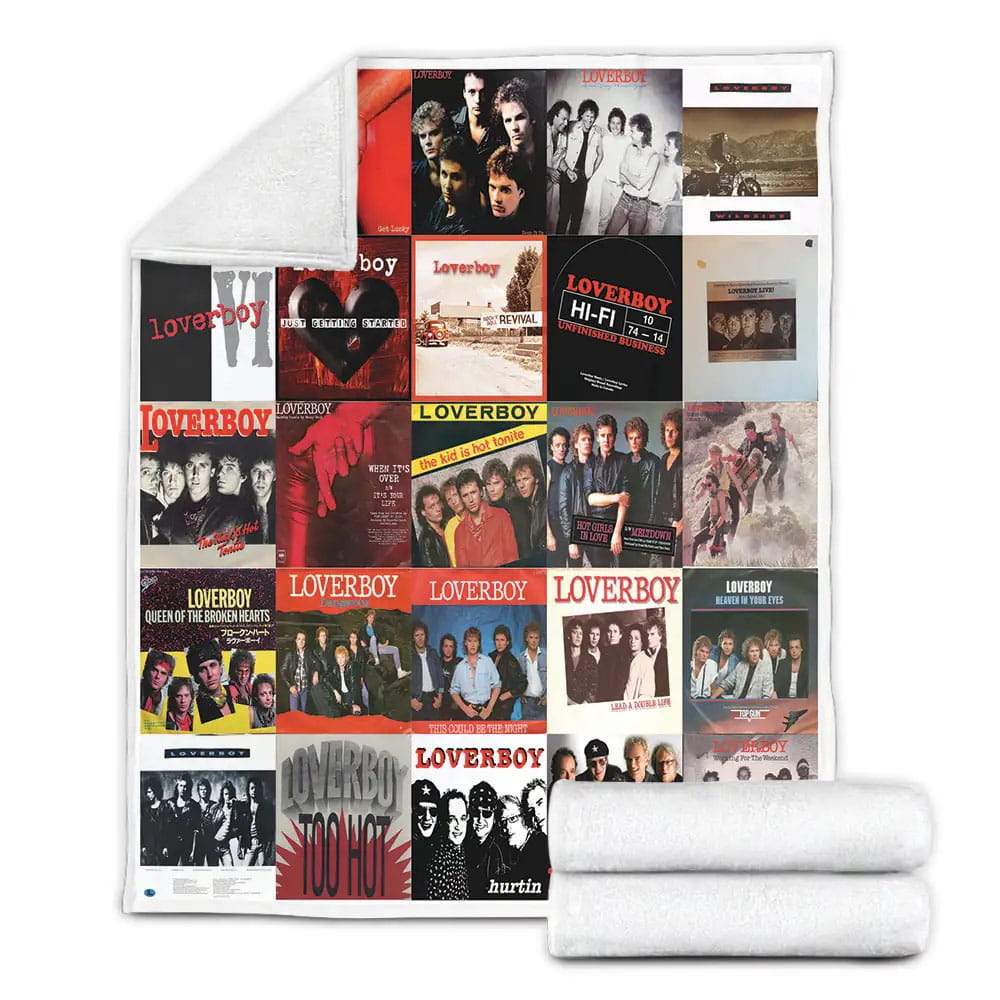 Loverboy Fleece Blanket Gift For Wife Husband Besties