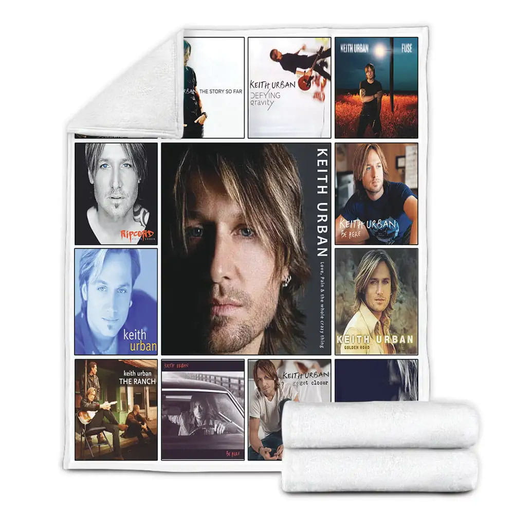 Keith Urban Albums Fleece Blanket Perfect 