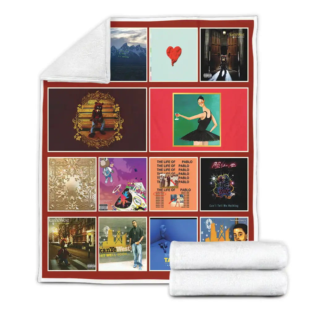 Kayne West Fleece Blanket Perfect 