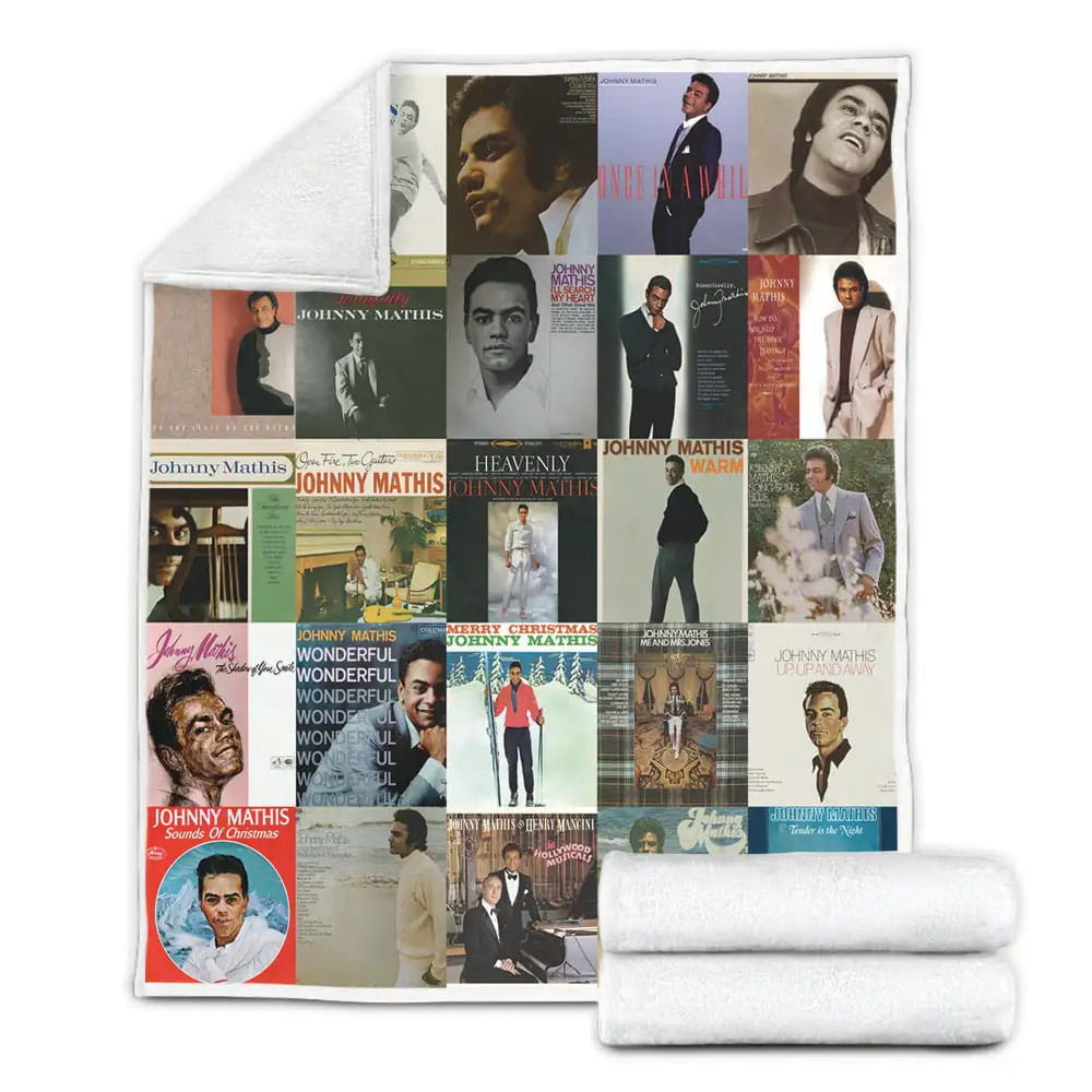 Johnny Mathis Albums Fleece Blanket Perfect 