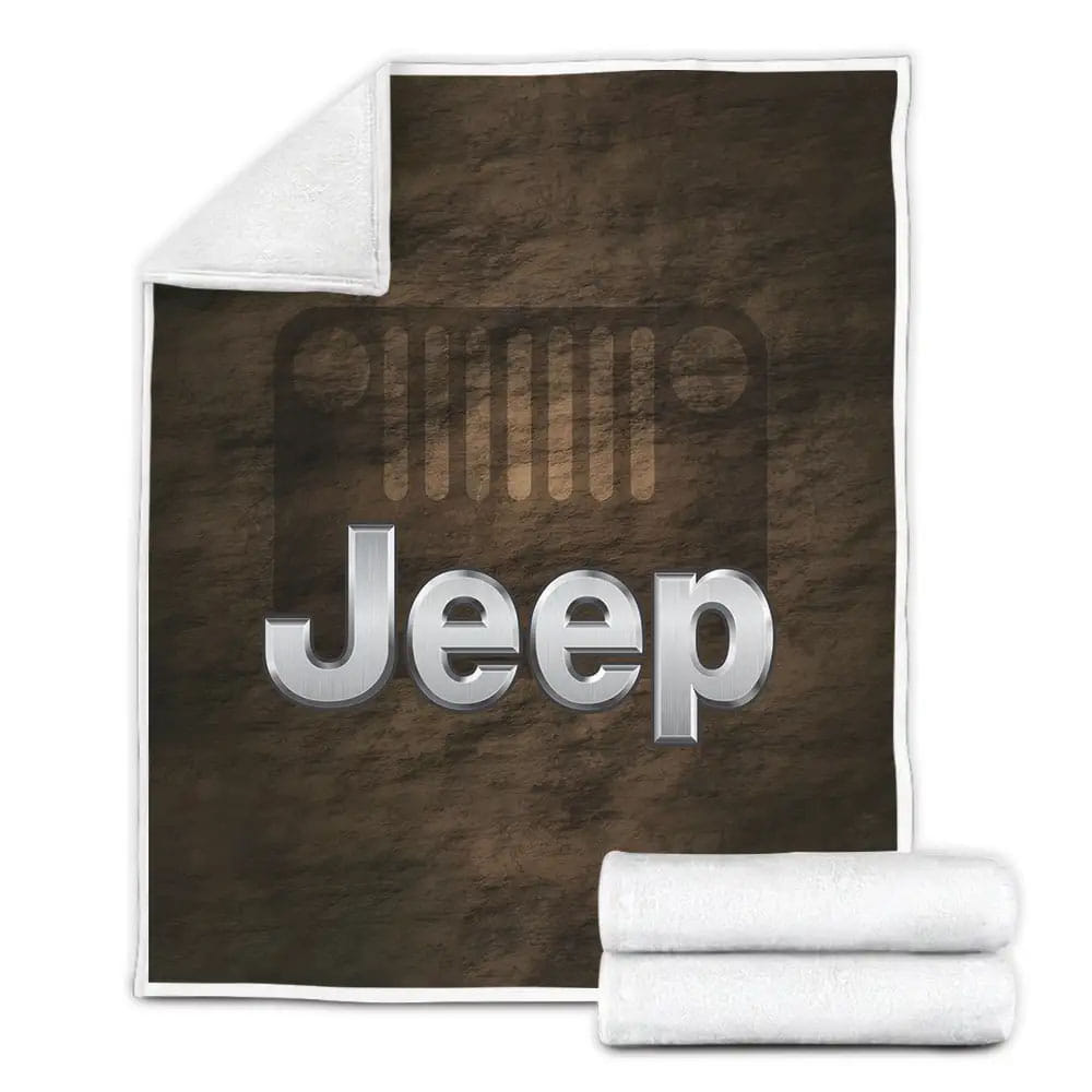 Jeep Fleece Blanket Gift For Mothers Day Fathers Day