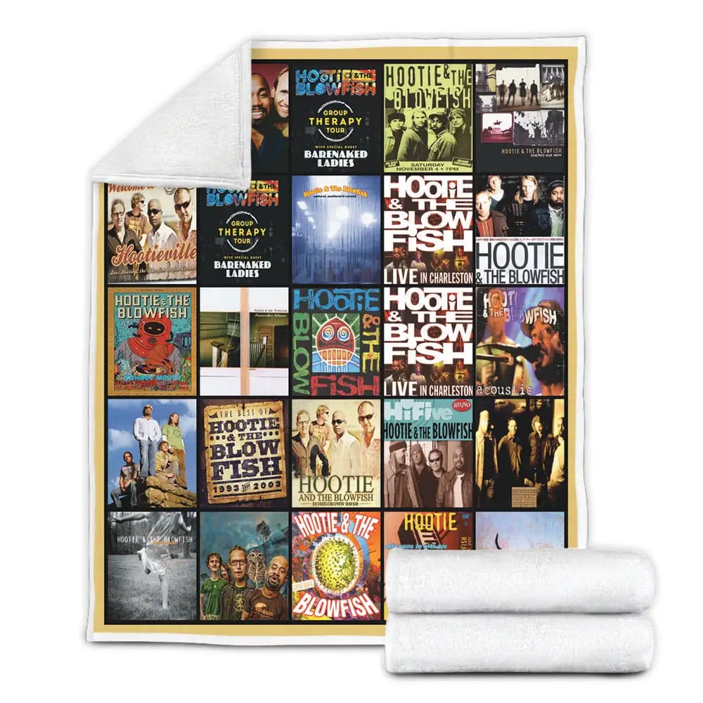 Hootie And The Blowfish Fleece Blanket Gift For Mothers Day Fathers Day