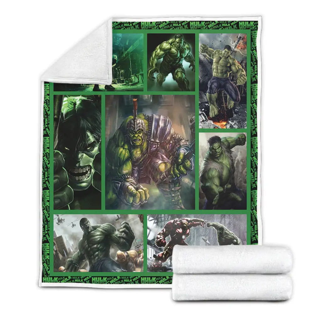 Hulk Fabric Fleece Blanket Gift For Mothers Day Fathers Day