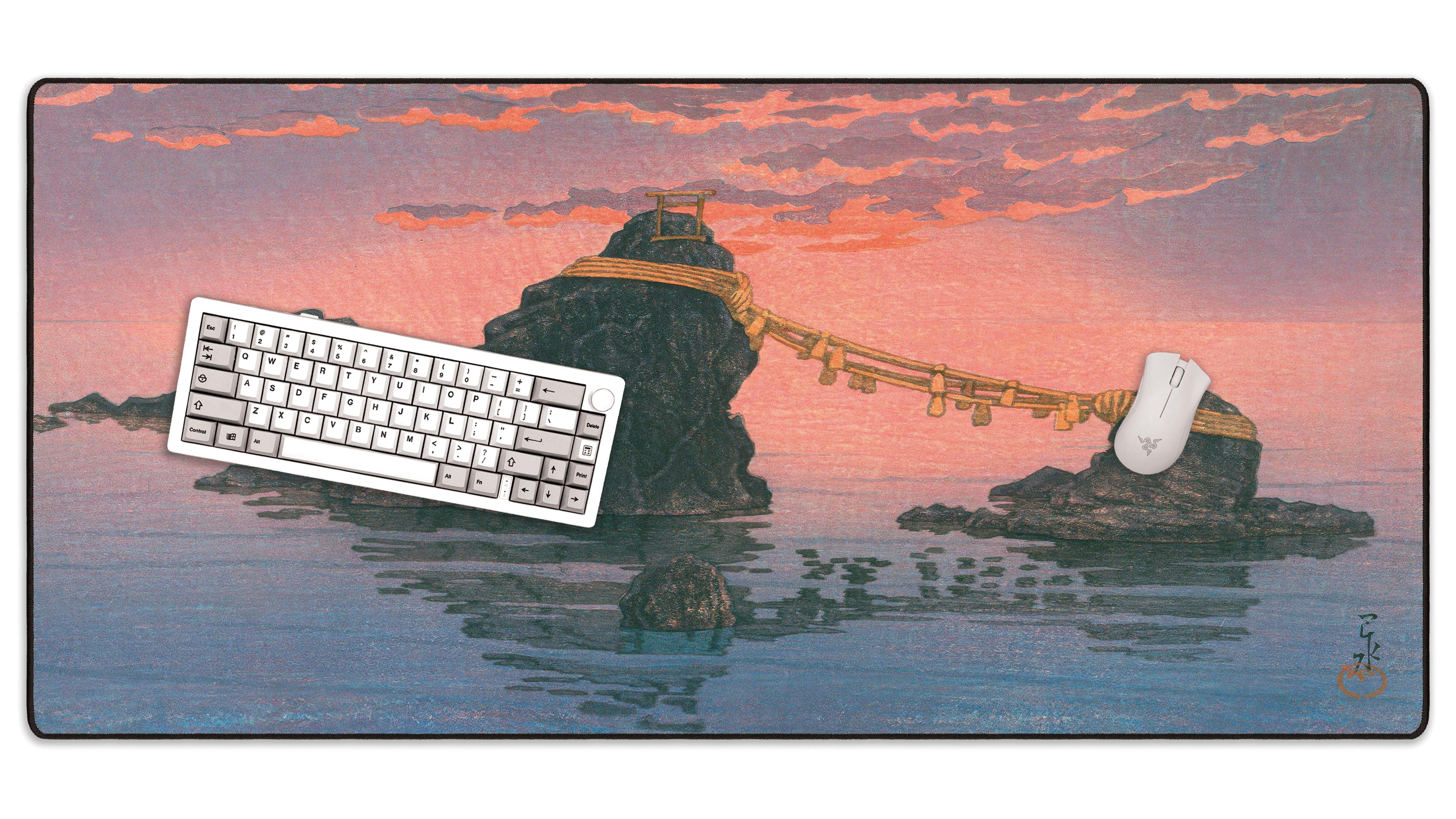 Allleftout Futamigaura, By Hasui