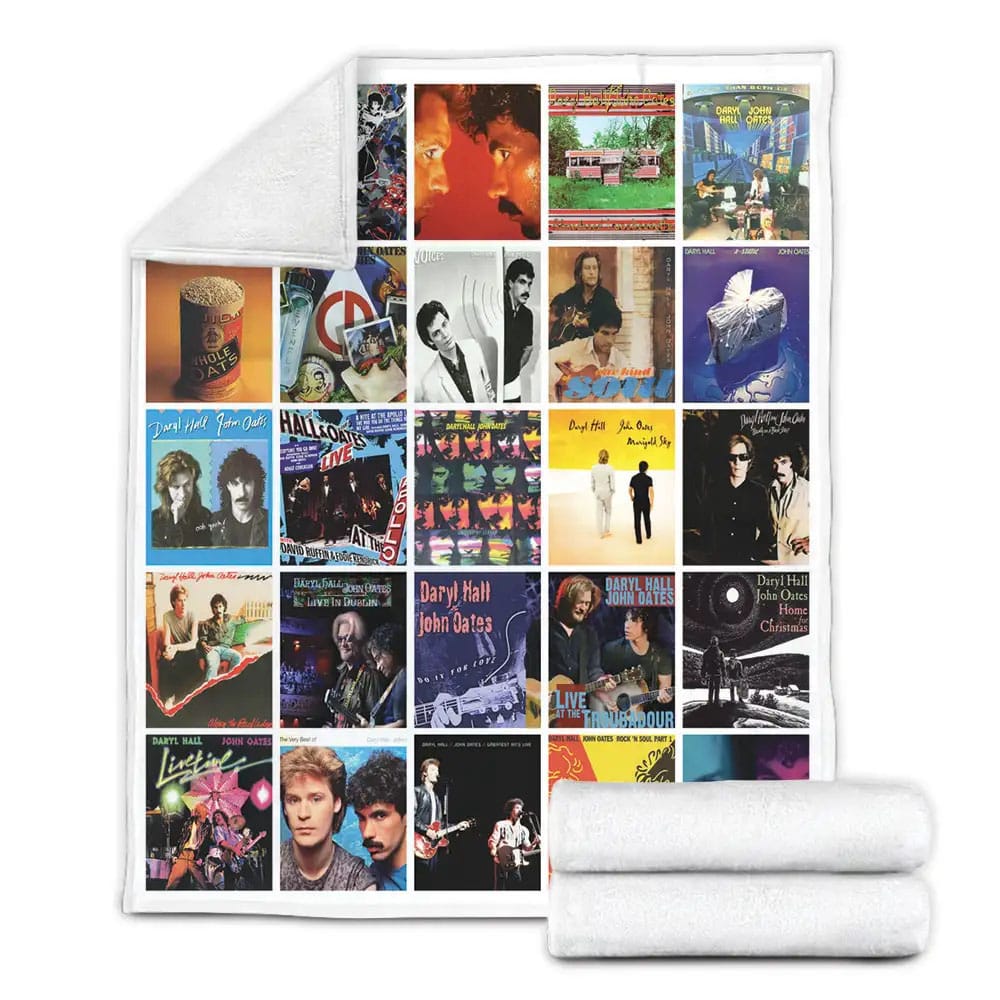 Hall And Oates Albums Fleece Blanket Perfect 