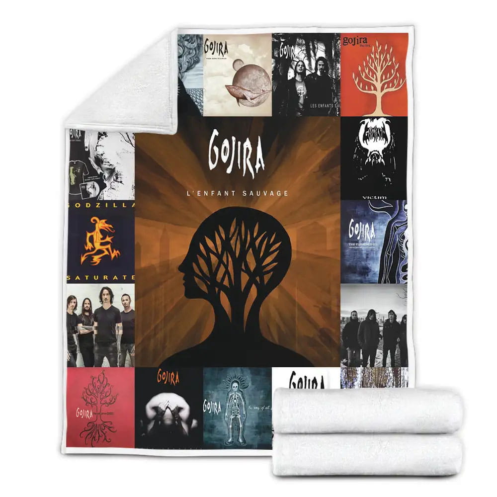 Gojira Band Albums Fleece Blanket Perfect 