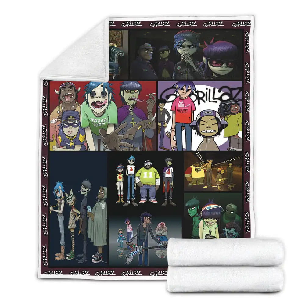 Gorillaz Fleece Blanket Perfect 