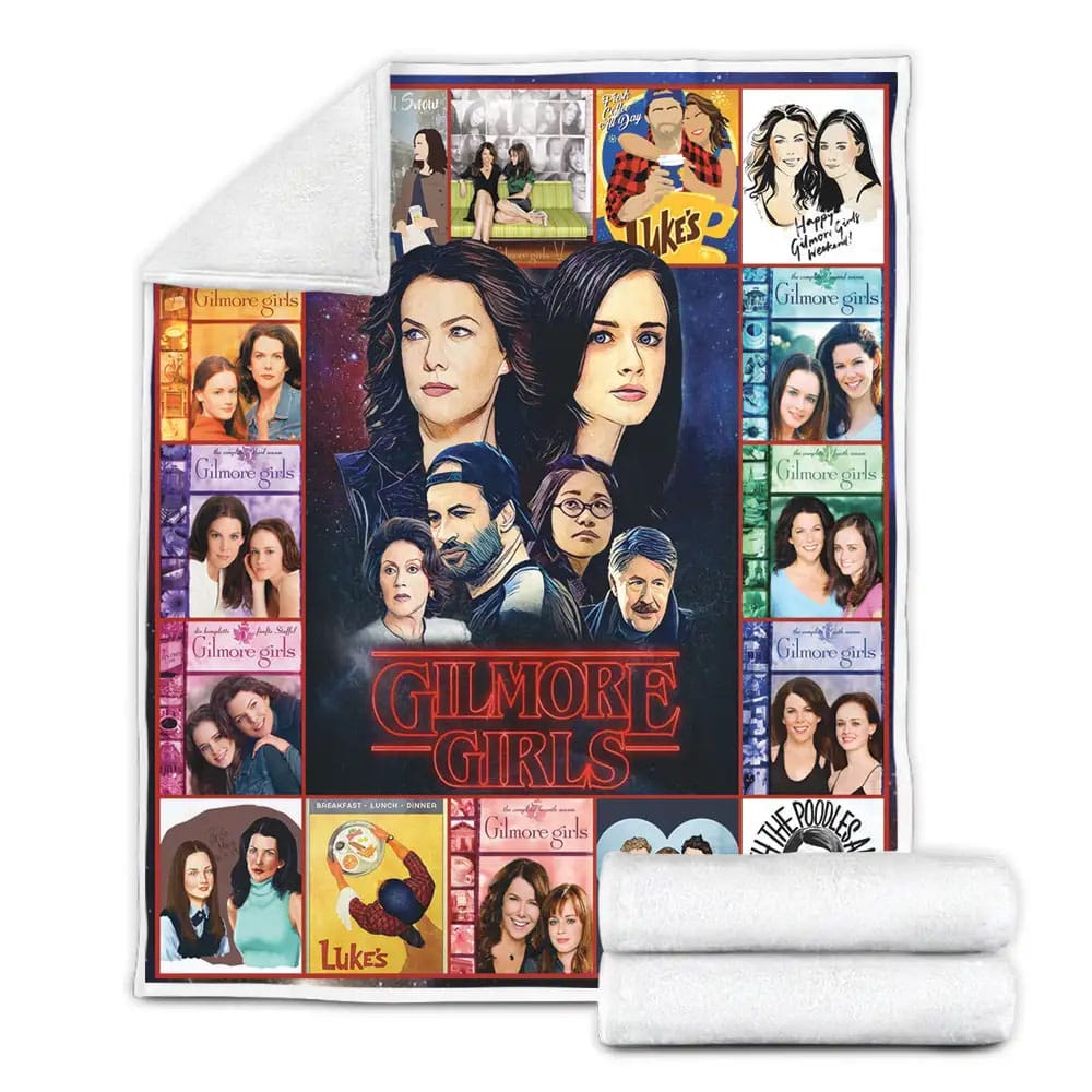 Gilmore Girls Fleece Blanket Gift For Birthday Halloween Christmas