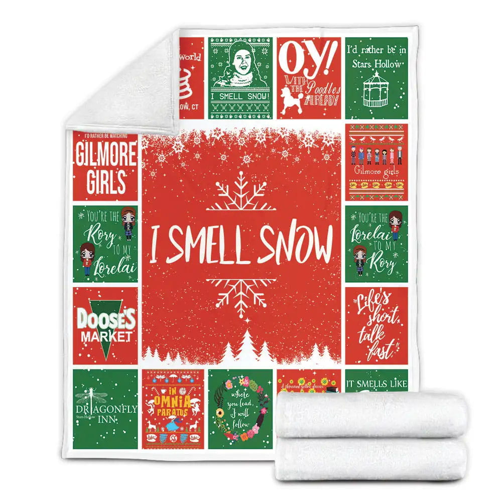 Gilmore Girls Xmas Fleece Blanket Perfect 